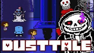 THIS IS IT THE END OF DUSTTALE Dusttale Full Fan Game Release  Ending Final Battle [upl. by Samtsirhc]