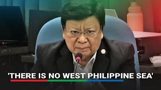 West Philippine Sea is a creation by us says Marcoleta  ABSCBN News [upl. by Norbie]