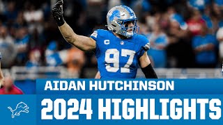 Aidan Hutchinson highlights  2024 Detroit Lions [upl. by Alister]