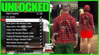 UNLOCK LOVE FIST SHIRT  GTA 5 Online  EASY UNLOCK [upl. by Tteraj571]