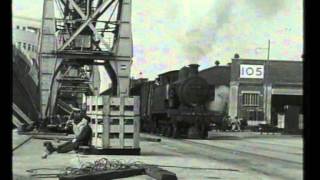 Railway Roundabout 1958 Southampton Docks [upl. by Arliene198]