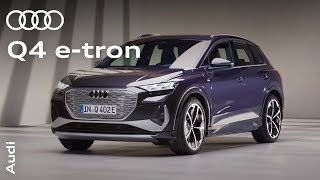 Audi Q4 etron Walkaround [upl. by Nodnar]