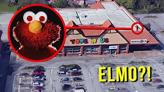 DRONE CATCHES ELMO AT HAUNTED TOYS R US HE CAME AFTER US [upl. by Rheta475]