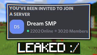 the Dream SMP Discord Server was Leaked [upl. by Mohl]