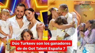 Dúo Turkeev son los ganadores de de Got Talent España 7 [upl. by Nicol]