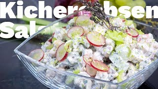 Kichererbsen Salat  cremig bunt amp lecker  Vegan [upl. by Borlase]