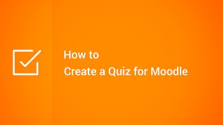 How to Create a Quiz for Moodle [upl. by Strong]