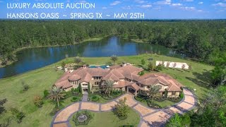 7Acre Texas Lakefront Property For Sale in Spring TX  Estate Near Houston [upl. by Irod]