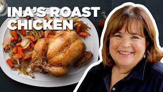 Ina Garten Makes Perfect Roast Chicken  Food Network [upl. by Angelita]