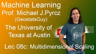 08c Machine Learning Multidimensional Scaling [upl. by Ymmor]