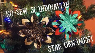 Scandinavian Star Ornament Tutorial [upl. by Greg740]