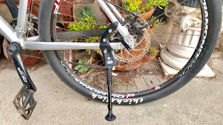 Bell Rear Mounted Adjustable Bike Kickstand Test [upl. by Levinson825]