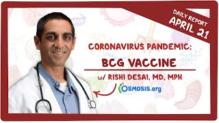 BCG vaccine Coronavirus Pandemic—Daily Report with Rishi Desai MD MPH [upl. by Aleel512]