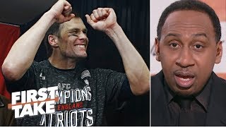 Tom Brady deserves an ‘A’ for AFC Championship Game win – Stephen A  First Take [upl. by Ecenahs]