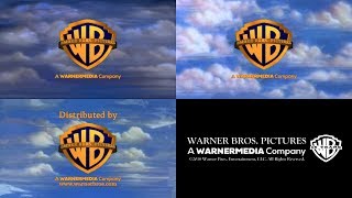 Warner Bros Pictures logos 2018 with WarnerMedia byline [upl. by Hasin17]