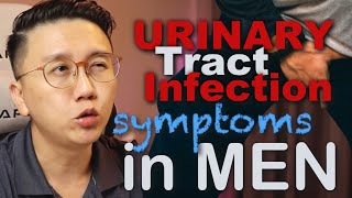 URINARY TRACT INFECTION SYMPTOMS IN MEN [upl. by Rickert]