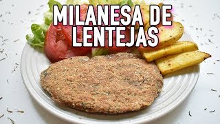 MILANESAS DE LENTEJAS [upl. by Oinigih103]