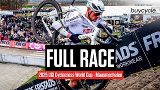 FULL RACE 2025 UCI Cyclocross World Cup  Maasmechelen [upl. by Therine]