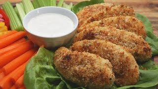 Garlic Parmesan Chicken Tenders [upl. by Peednus]