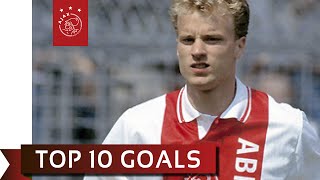 TOP 10 GOALS  Dennis Bergkamp [upl. by Yrrehs381]