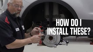 How to Install Brake Pad Retainer Clips [upl. by Nepets]