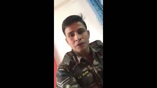 Corporal Solanki exposing how officers treats Soldiers  Indian Army [upl. by Cortie374]