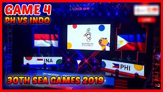 Grand Finals Game 4  PH vs INDO  SEA Games 2019  Mobile Legends  MLBB [upl. by Nowahs]