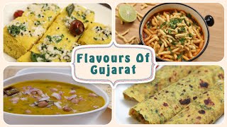 Flavours Of Gujarat  Popular And Easy To Make Gujarati Recipes  Rajshri Food [upl. by Damle764]