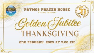 THANKSGIVING MEETING  02022025  PATMOS PRAYER HOUSE [upl. by Ellednahc]