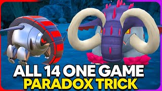 GET ALL 14 Version Exclusive Paradox Pokemon without Trading [upl. by Courtland]