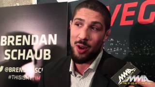 UFC 181 Brendan Schaub Fires Back at Travis Brownes Coach [upl. by Crescin]