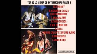 top 10 lo mejor de extremoduro parte 1 [upl. by Anertak]