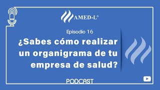 Episodio 16  ¿Sabes cómo realizar un organigrama de tu empresa de salud [upl. by Stultz]