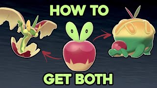 HOW TO GET APPLIN IN POKEMON SWORD AND SHIELD HOW TO EVOLVE APPLIN FLAPPLE AND APPLETUN [upl. by Idurt]