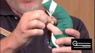 Finger Splint Technique [upl. by Eenahs]