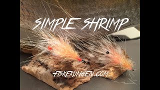 Flugbindning Simple shrimp [upl. by Latreshia]