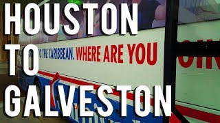 Cheapest Way To Get From Houston To Galveston  Vacation Impossible [upl. by Reh]