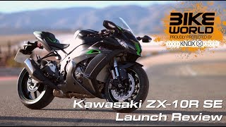 2018 Kawasaki ZX10R SE Launch Review [upl. by Relda]