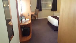 Premier Inn tour inside Coventry East Binley A46 accessible room England UK [upl. by Benildas]