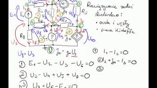 Ogólne zasady rozwiązywania zadań prawa Kirchhoffa [upl. by Keifer]
