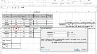 EXCEL La Fonction SI  calcule remise [upl. by Siuqramed]