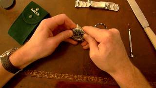 How to change the bezel insert on your Rolex Submariner [upl. by Beichner]