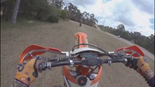 Tumblebee Kurri Kurri  KTM 250EXC [upl. by Acirehs]