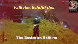 Valheim Basics on Ballista [upl. by Lauritz]