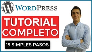 Cómo crear una Página Web en 15 SIMPLES pasos  Tutorial Wordpress para principiantes [upl. by Ligriv]