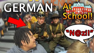 We wore WW1 GERMAN uniforms to school [upl. by Novanod73]