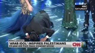 A Palestinian wins Arab Idol [upl. by Eimmelc]