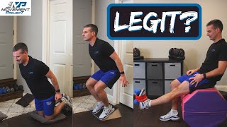 Knees Over Toes Exercises  Review While Performed By Doctor of PT [upl. by Castora646]