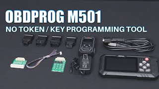 OBDPROG MONSTER 501 Programming Tool  No token  UnboxingOBDZON [upl. by Ahsieym]