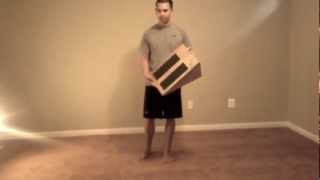 Healing Patellar Tendonitis with a Slant Board and Eccentric Exercise [upl. by Thatcher400]